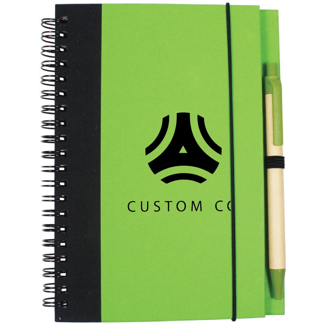 Farg Contrast Recycled Notebook with Pen 5 x 7 Inch - Main product view 1