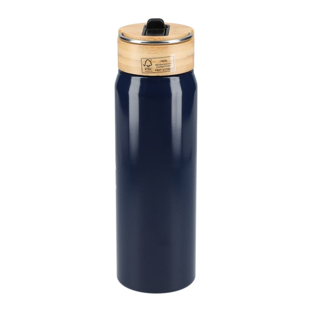 100% Recycled Aluminum Sports Bottle with FSC Bamboo Lid 26oz product image 4