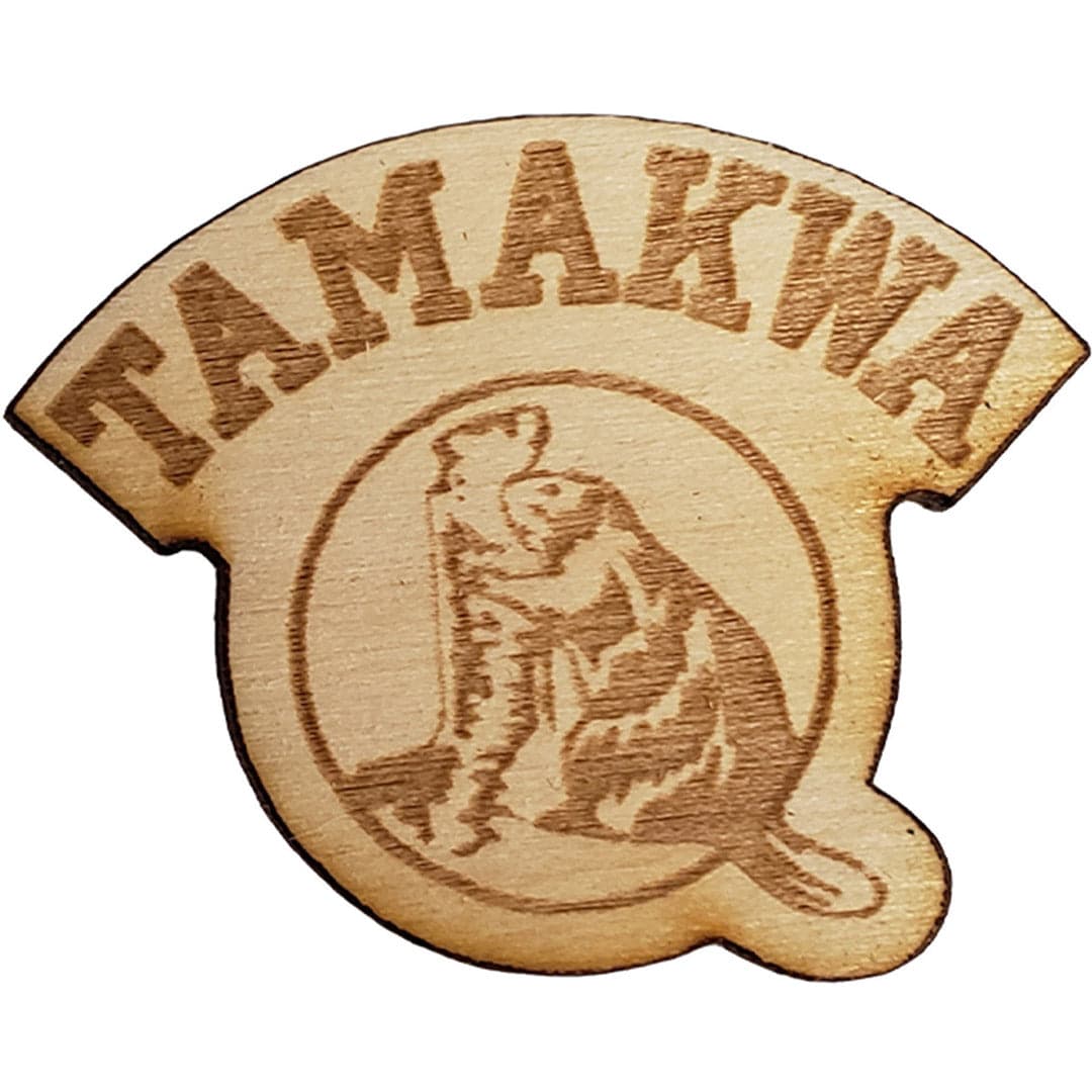 Custom Cut Wooden Lapel Pins 1.25 Inch product image 1