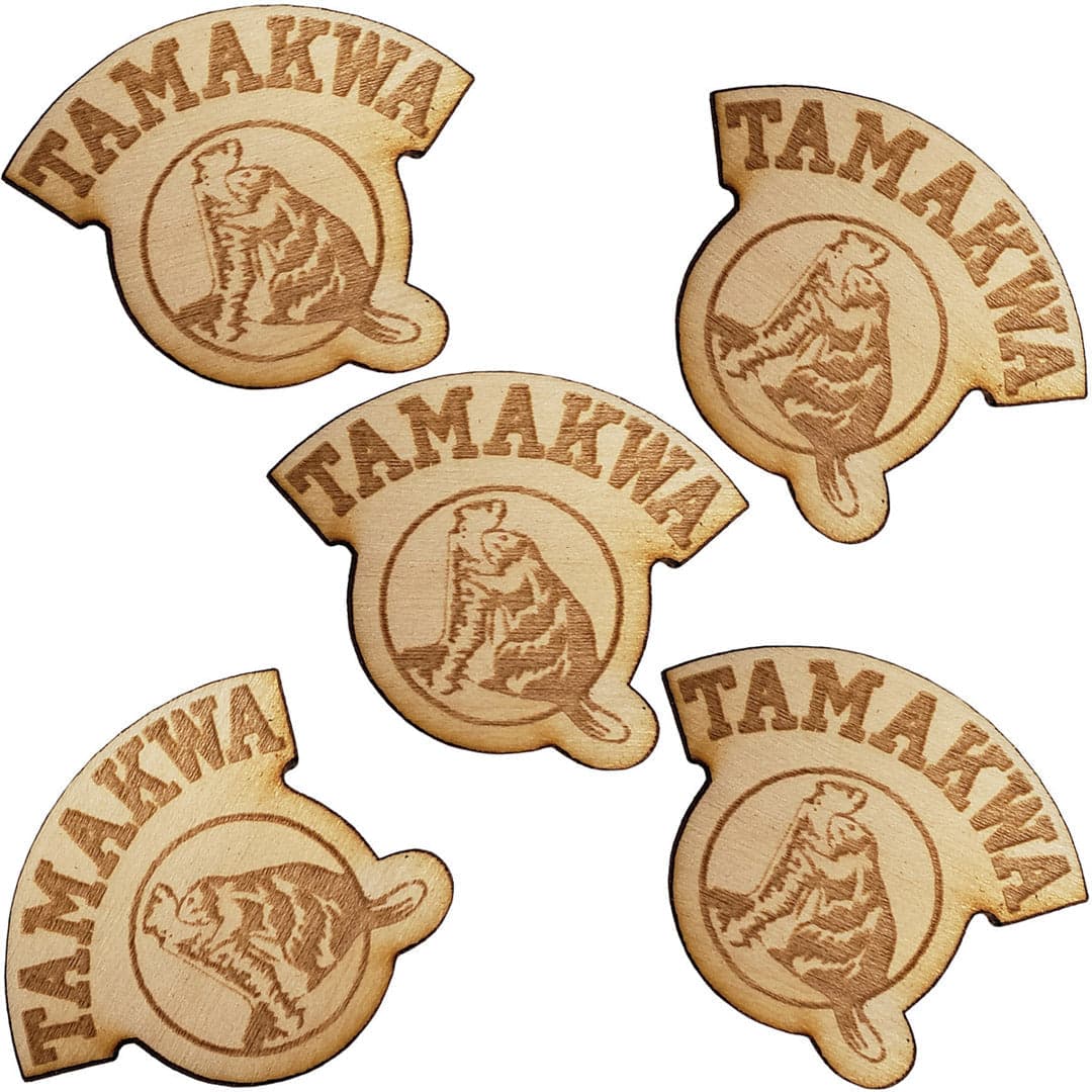 Custom Cut Wooden Lapel Pins 1.25 Inch product image 2