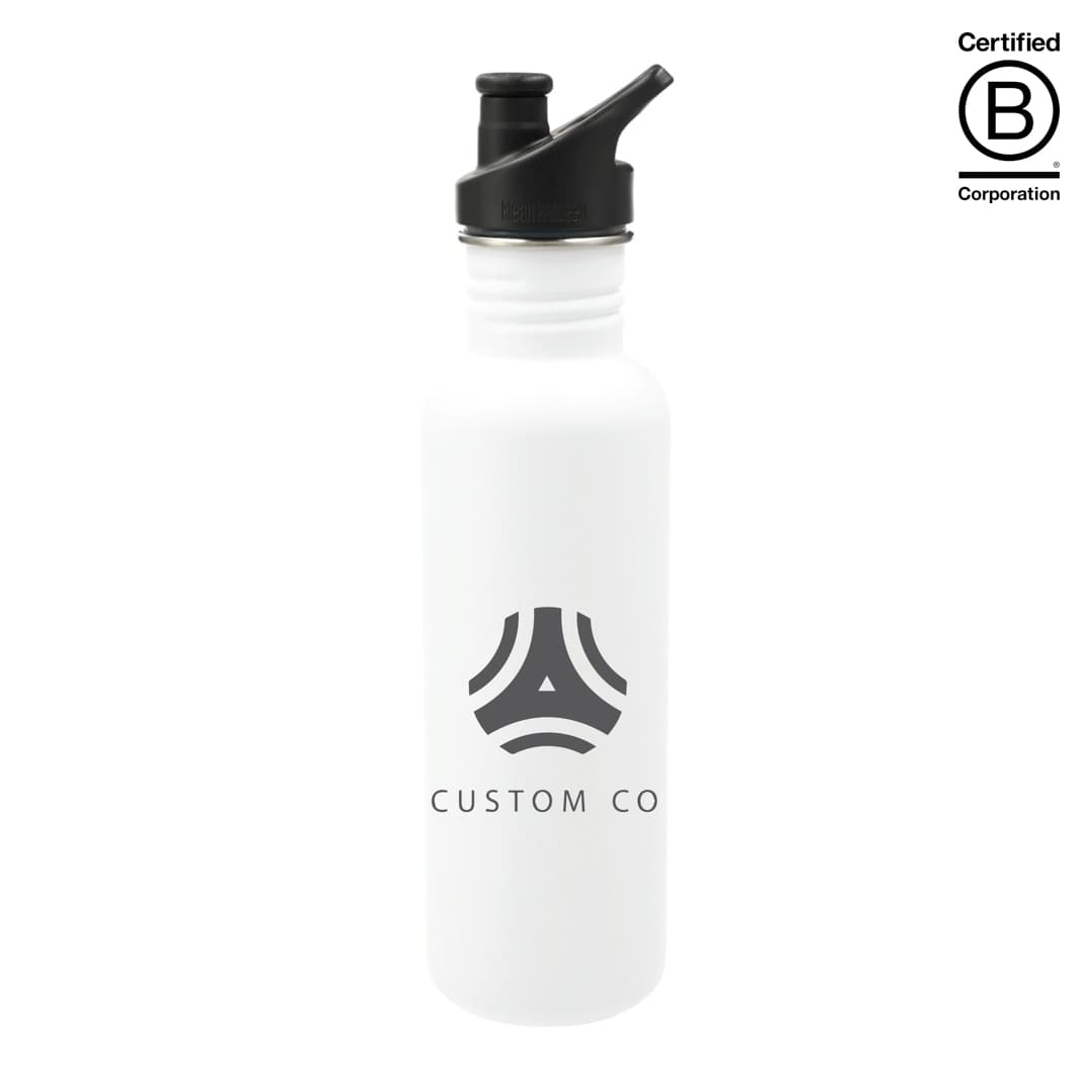 Klean Kanteen® Recycled Stainless Steel 27oz Sports Cap Water Bottle product image 2