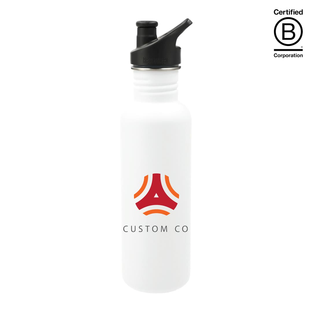 Klean Kanteen® Recycled Stainless Steel 27oz Sports Cap Water Bottle product image 4