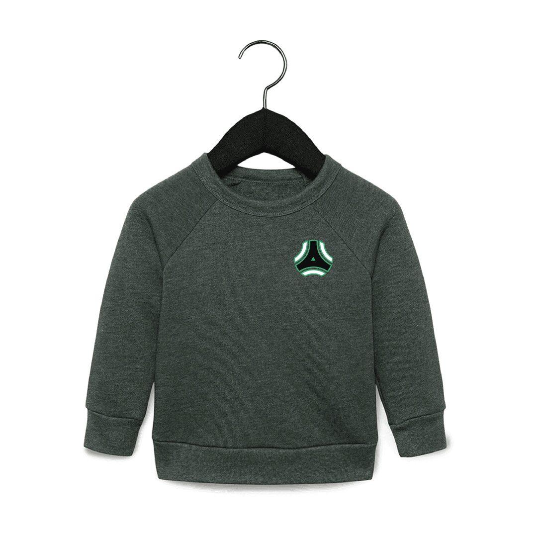 Bella + Canvas Comfy Toddler Fleece Raglan Sweatshirt-Toddler product image 3