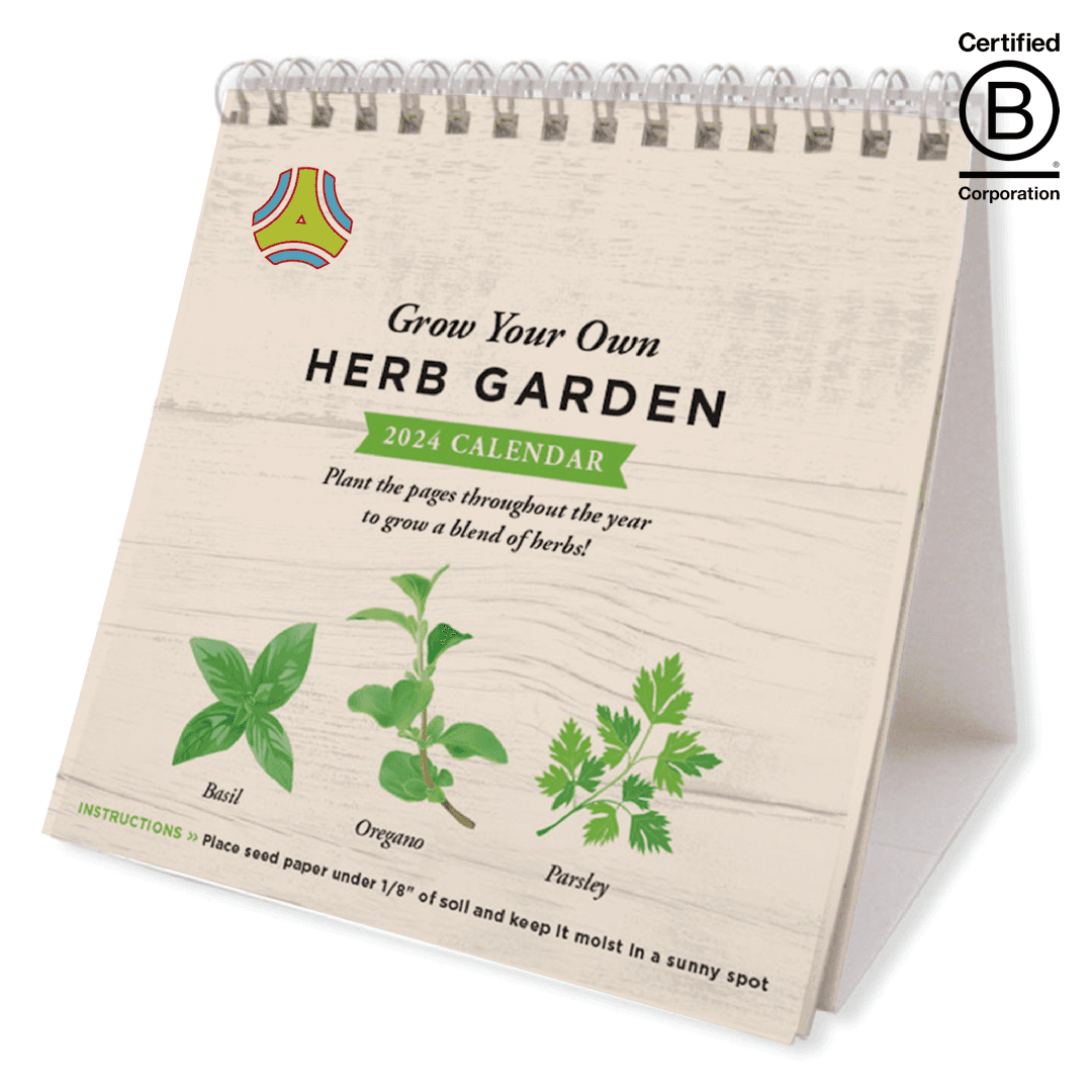 Seedpaper Plantable Herb Wildflower Garden Calendar product image 1