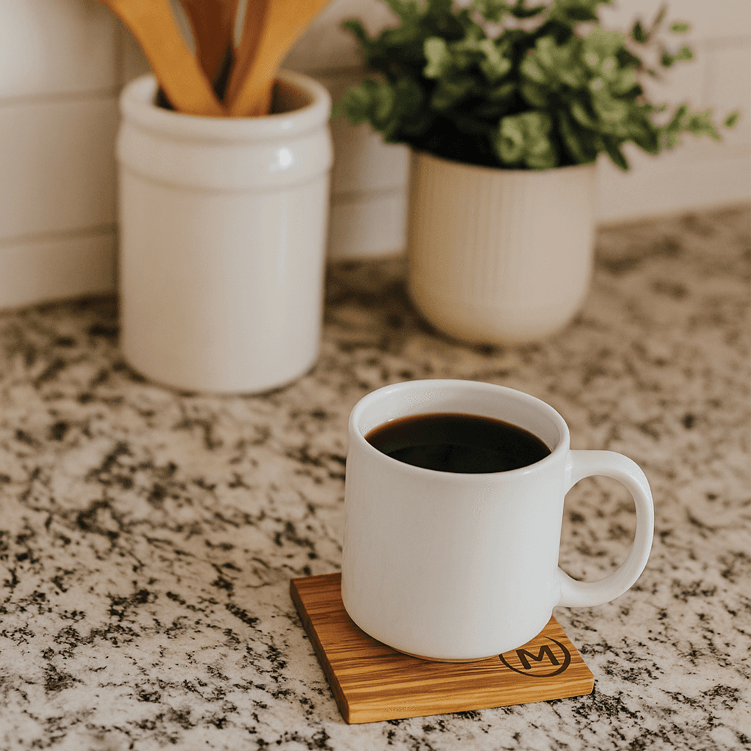 Recycled Chopstick Coasters Set of 4 - Main product view 1