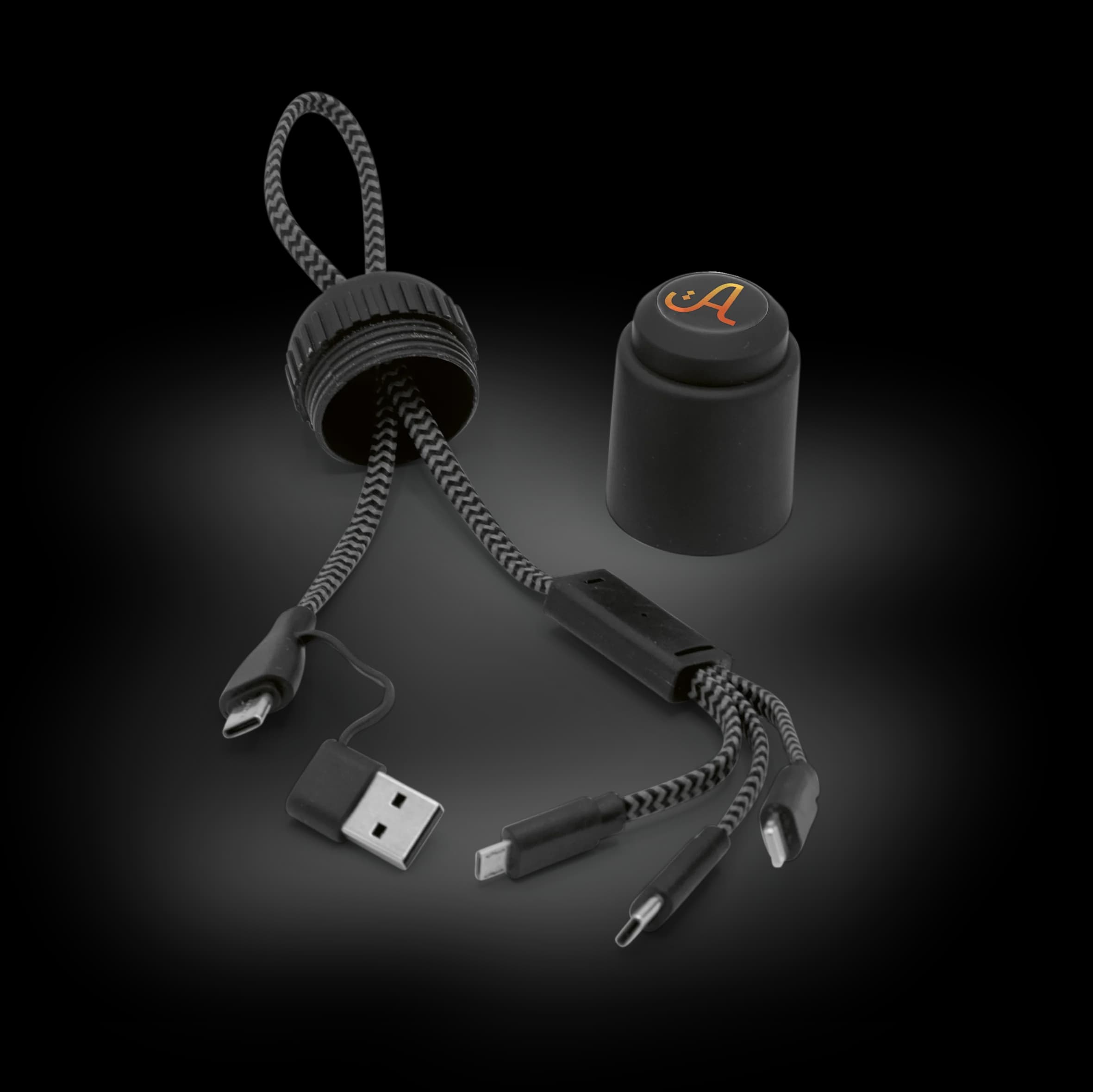 Recycled 5‑in‑1 Universal Charging Cable product image 2