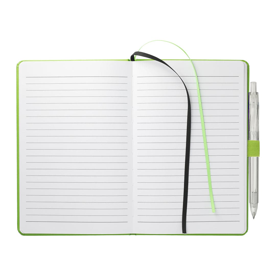 Ellroy Bound Notebook with RPET Pen Combo 5.5 x 8.5 Inch product image 3