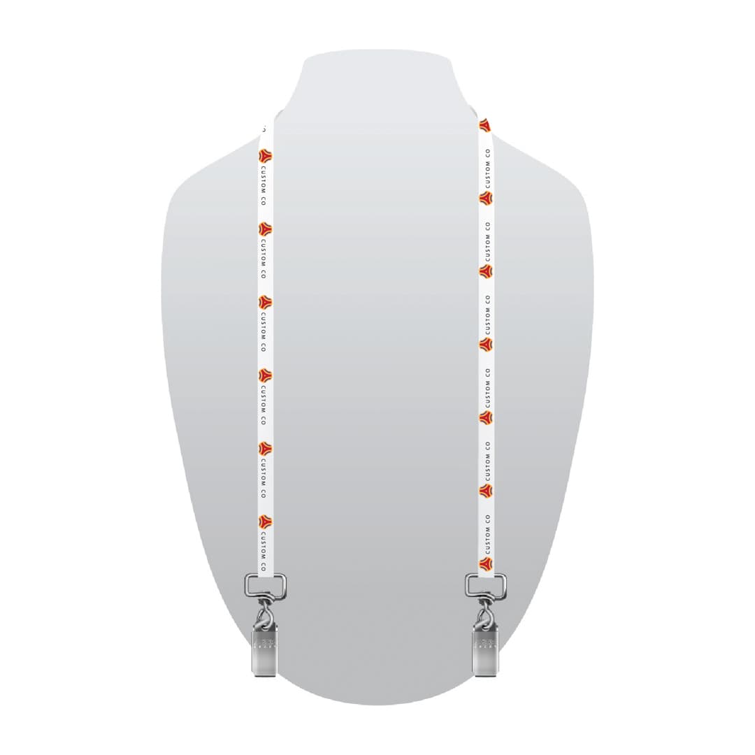 Recycled Lanyard Sublimated With Bulldog Clip 3/8 Inch product image 4
