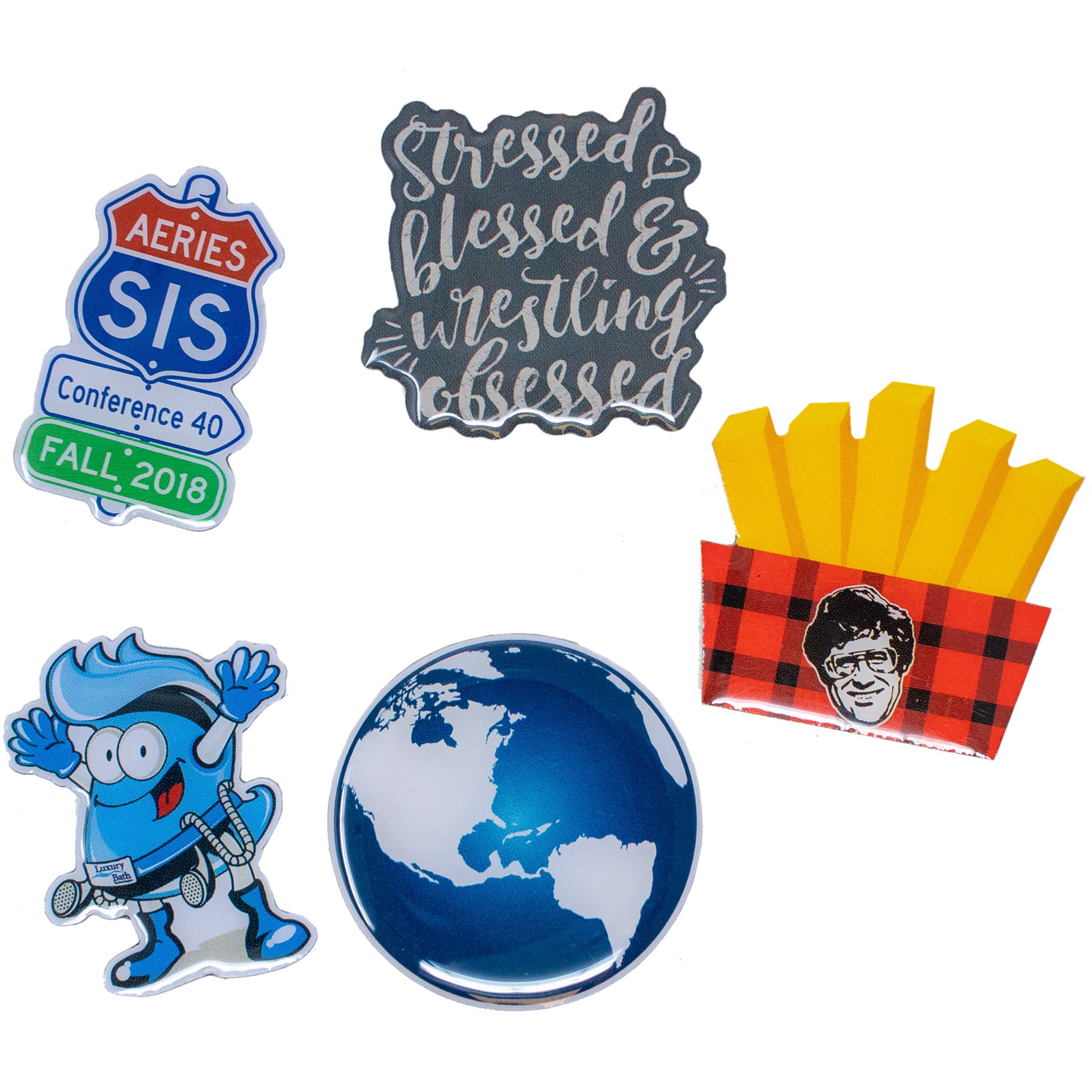 Custom-Designed Lapel Pins 1.25 x 1.25 Inch product image