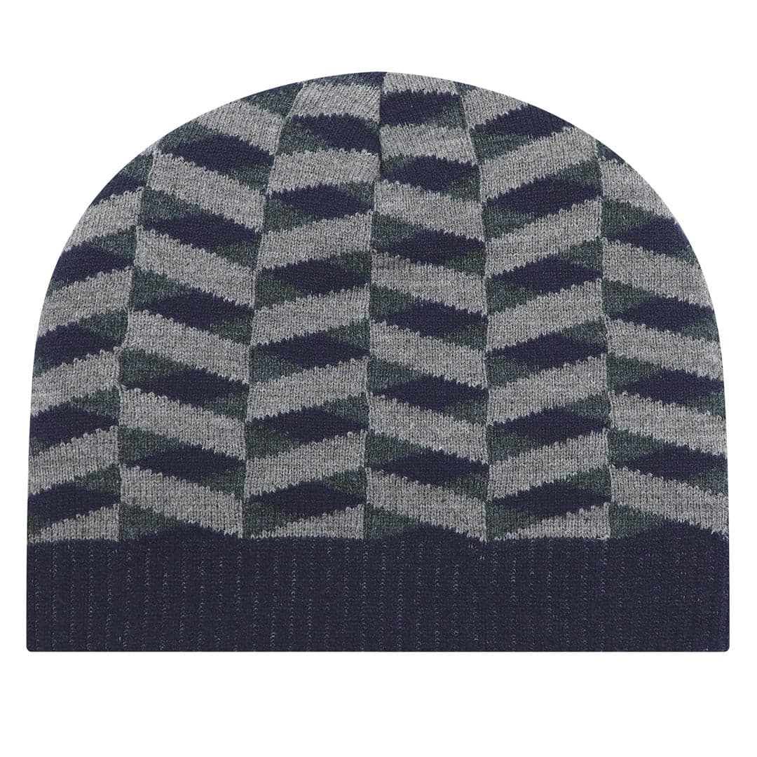 Fully Custom Acrylic Cable Rib Knit Board Beanie-Unisex product image 3