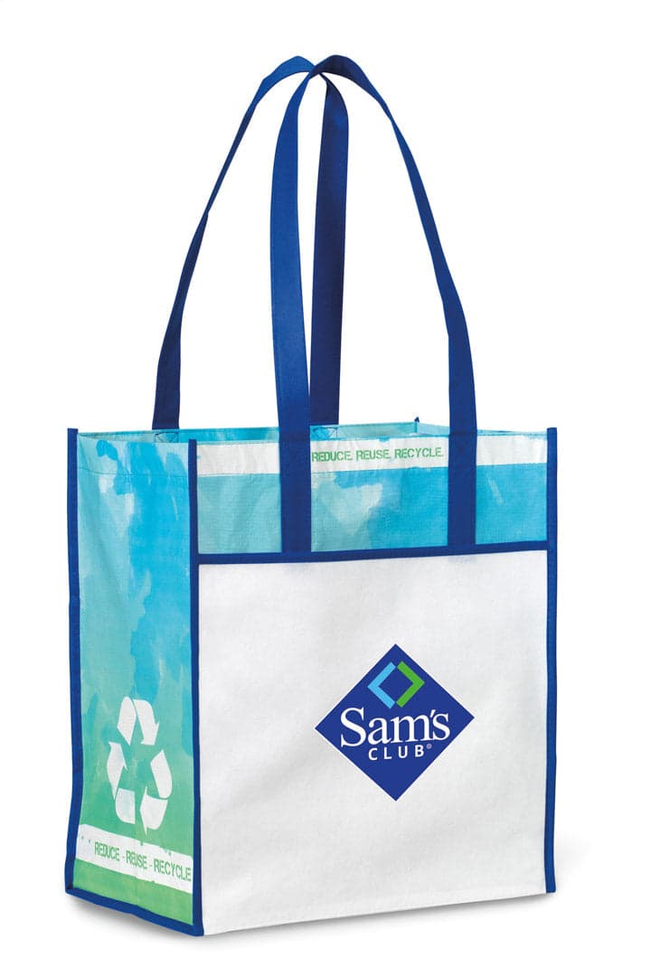 100% RPET Recycled Laminated Tote - Main product view 1