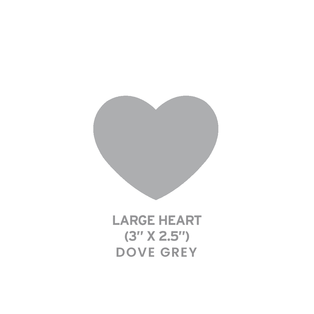 Large Seed Paper Shapes - Heart - Main product view 1