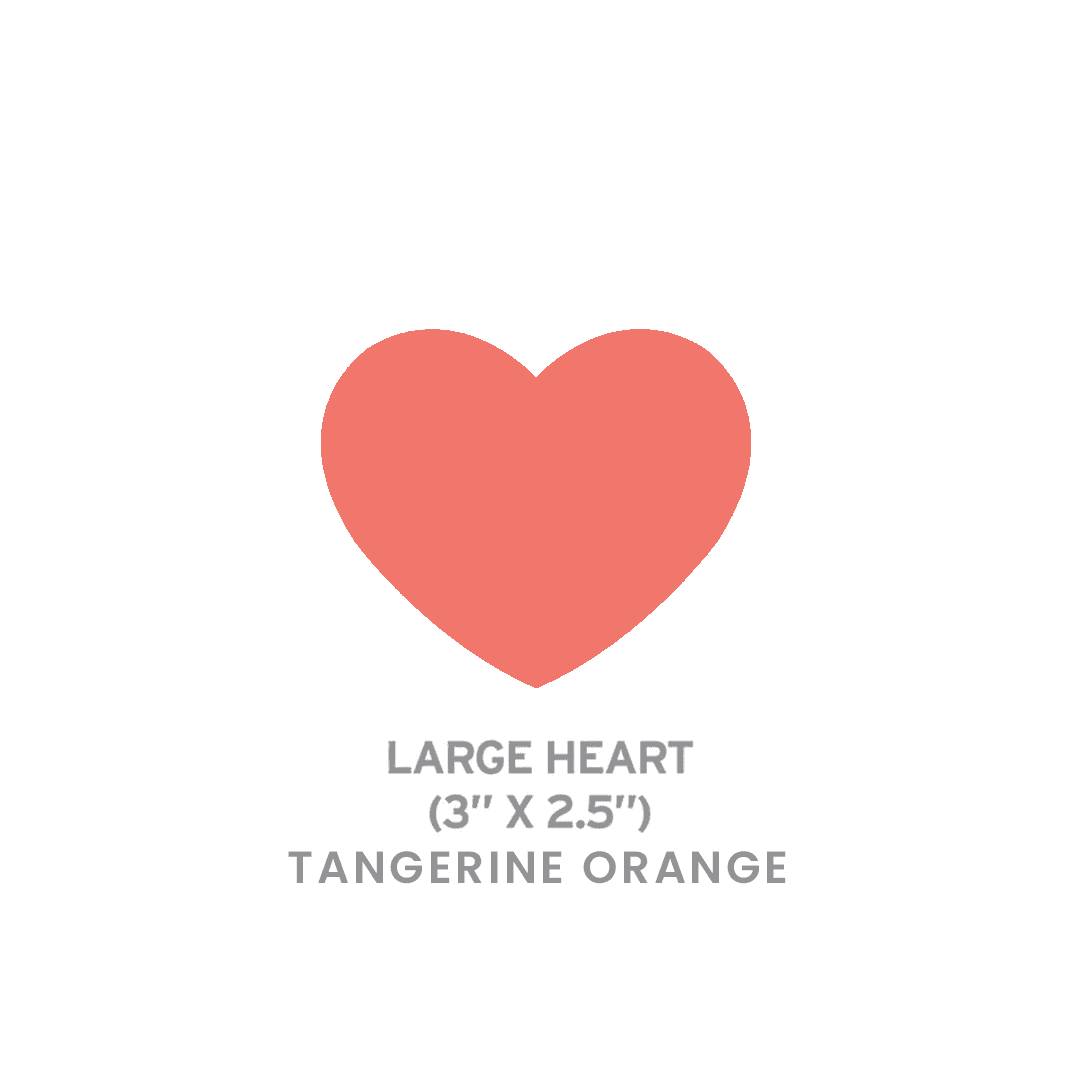 Large Seed Paper Shapes - Heart product image