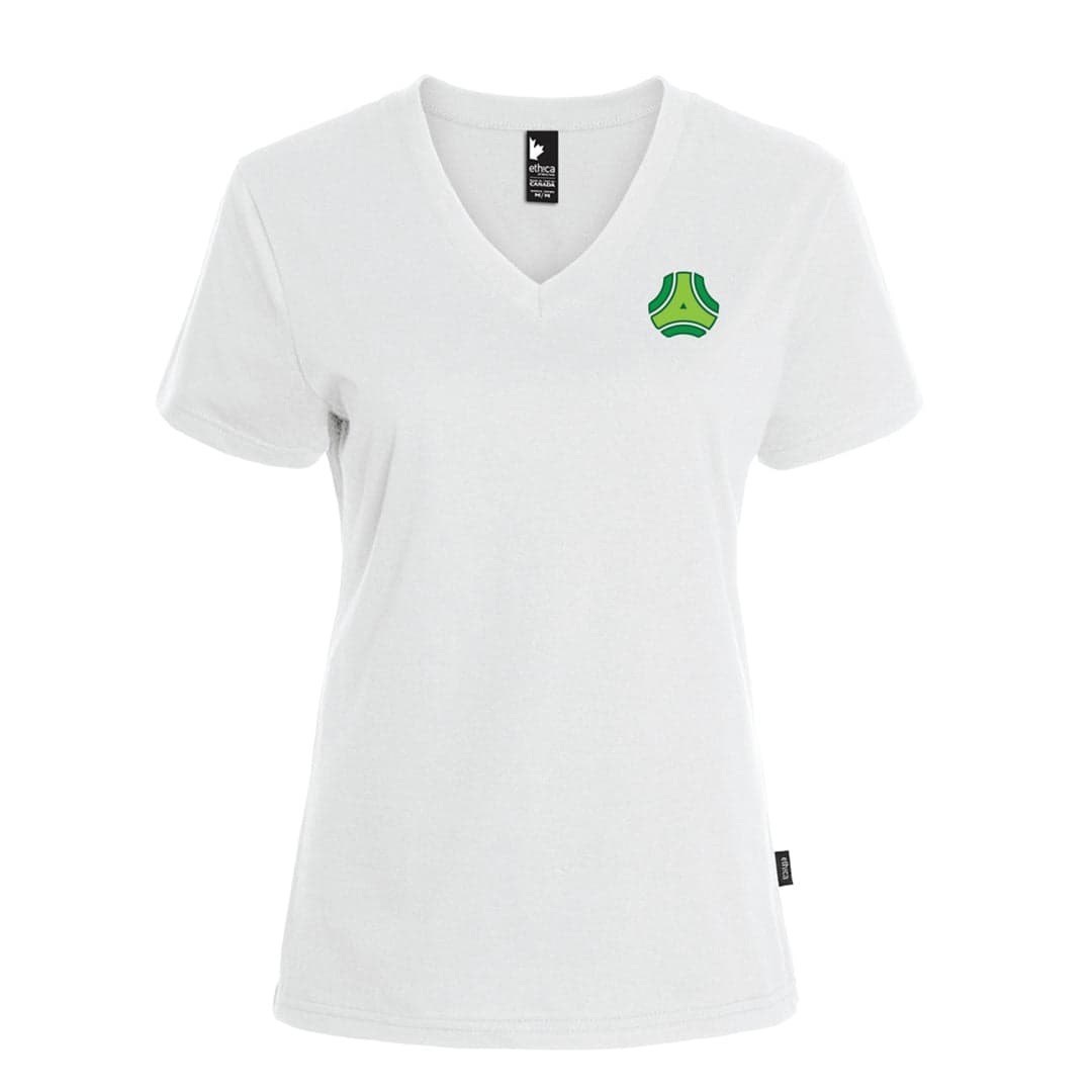 Nyack Organic Cotton Recycled Poly V-Neck T-Shirt-Women's product image 4
