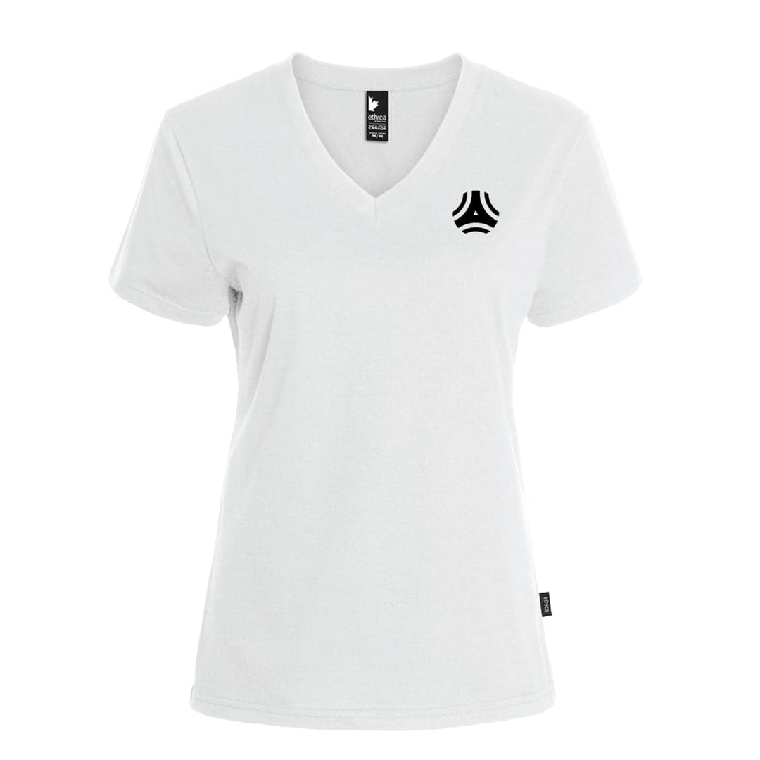 Nyack Organic Cotton Recycled Poly V-Neck T-Shirt-Women's product image 2
