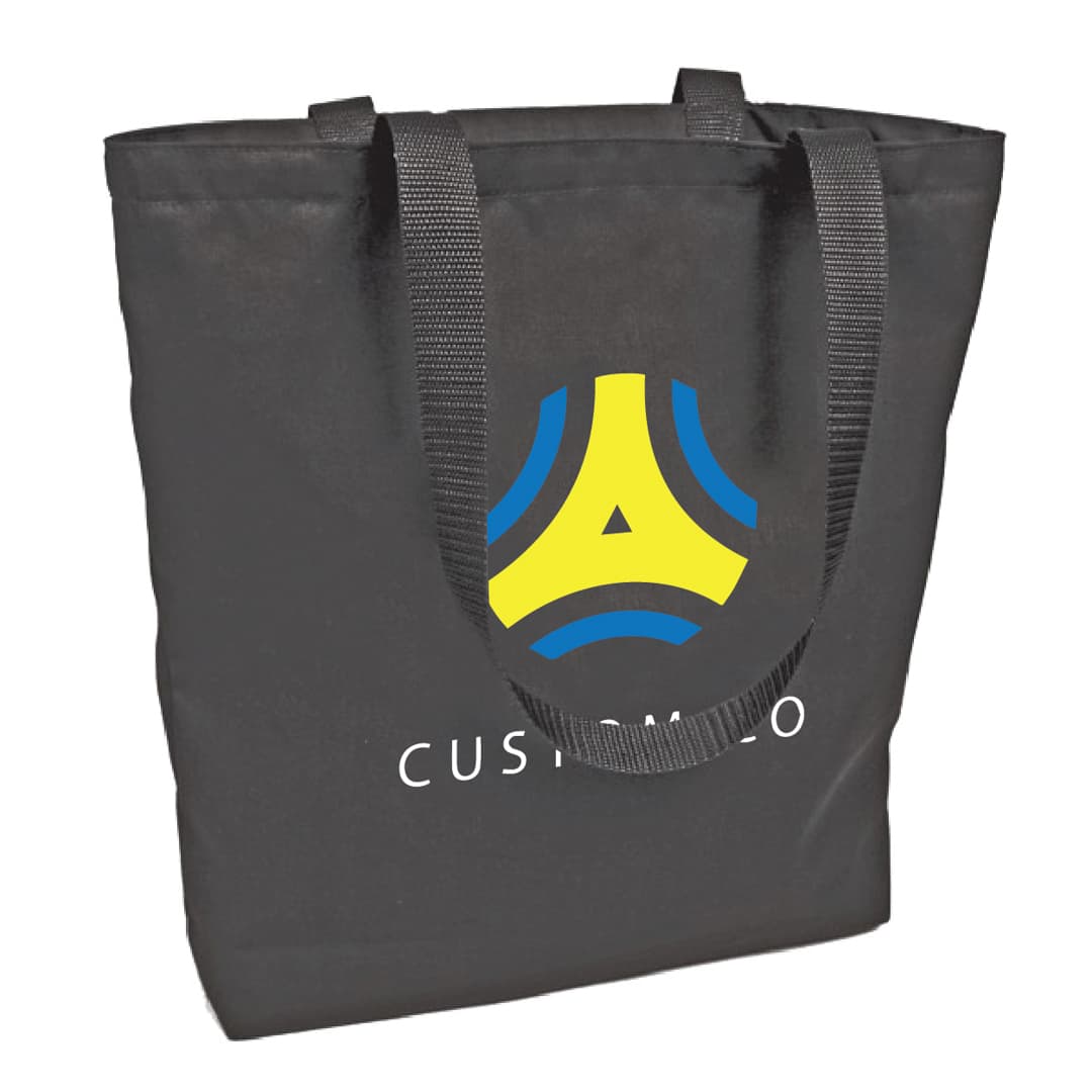 Black Maple Leaf 100% Cotton 11 Oz. Super Tote Made In Canada product image 4
