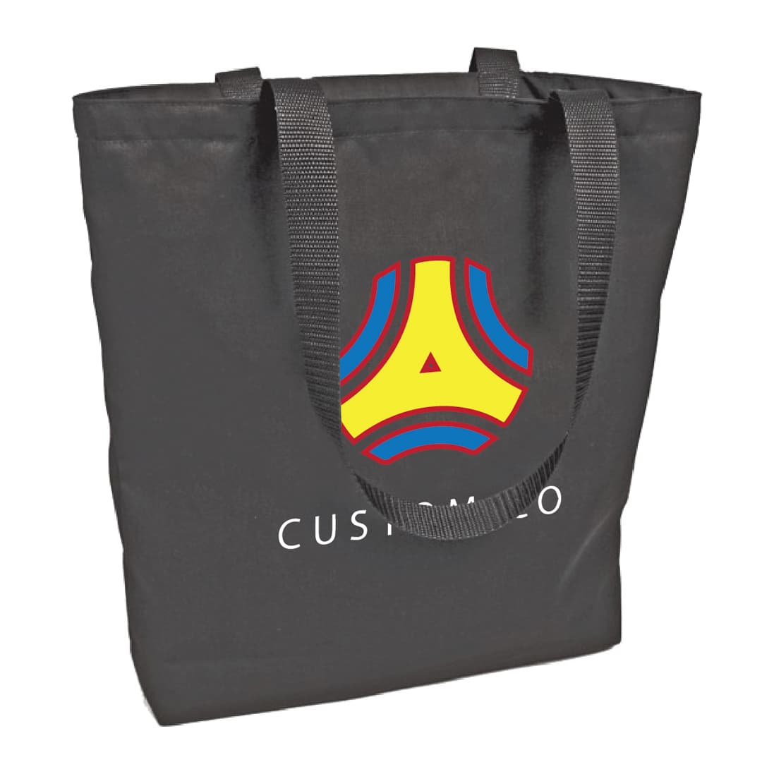 Black Maple Leaf 100% Cotton 11 Oz. Super Tote Made In Canada product image 1