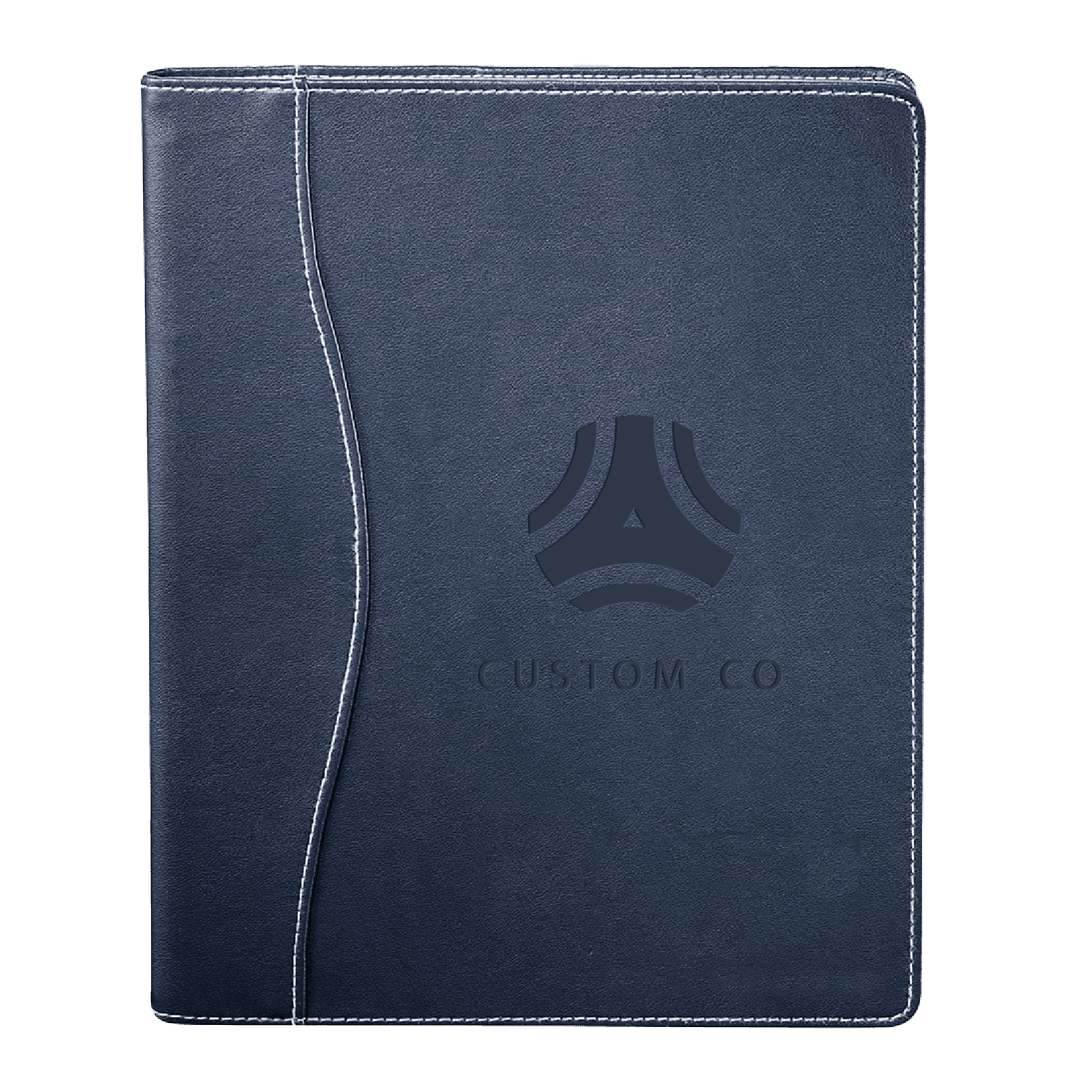 Refillable Faux Leather Notebook 7.5 x 9.5 Inch - Main product view 1