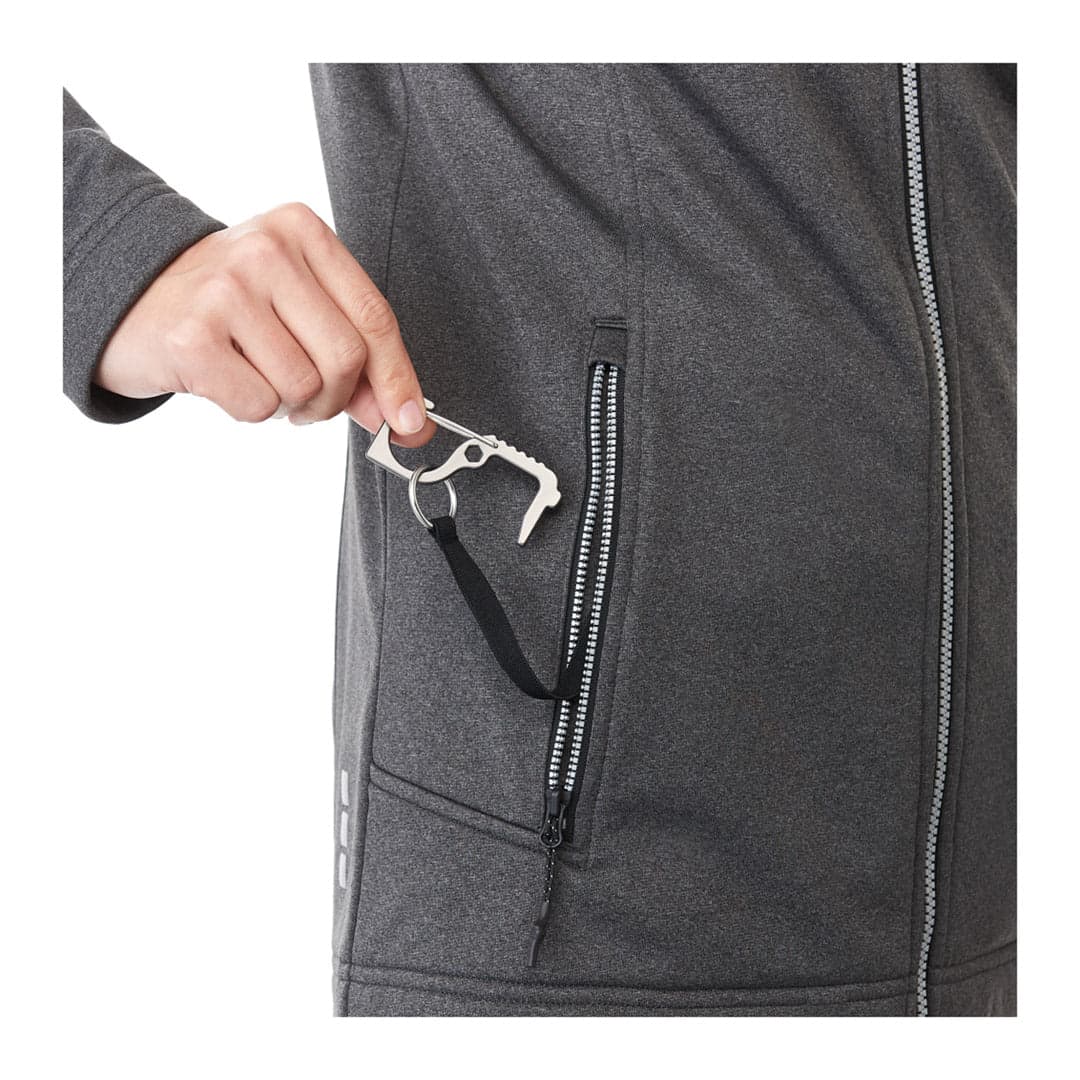 Space Eco Recycled Softshell Jacket With No Contact Keychain-Women's product image 9