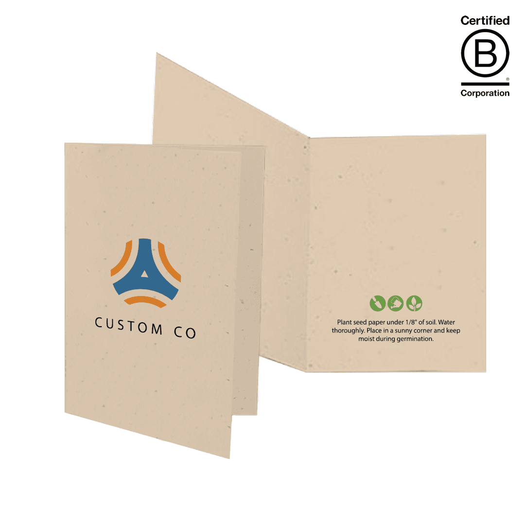 Medium Seed Paper Greeting Card 2-Sided - Main product view 1