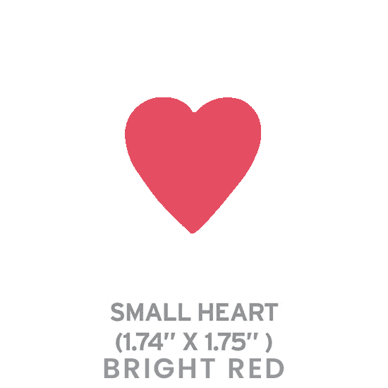 Small Seed Paper Shapes 2-Sided - Heart product image
