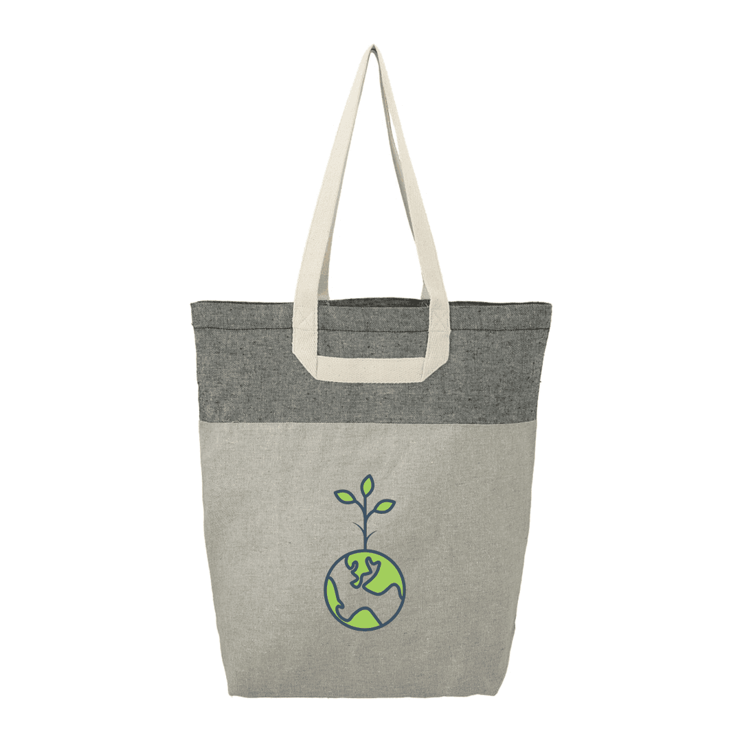 Sibbald Recycled Cotton U-Handle Tote Bag product image 2