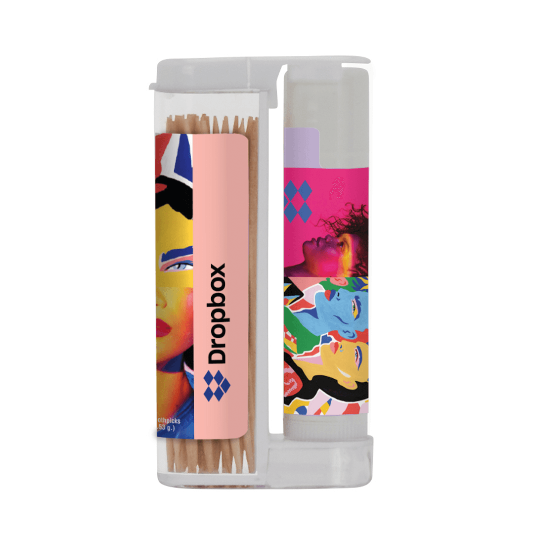 Toothpicks and SPF 15 Lip Balm Combo - Main product view 1