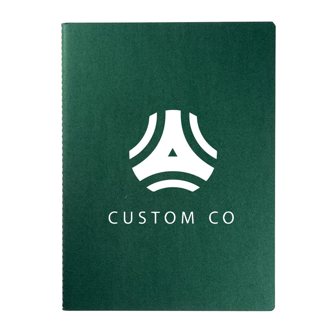 Saddle Stitched Recycled Notepad 5 x 7 Inch - Main product view 1