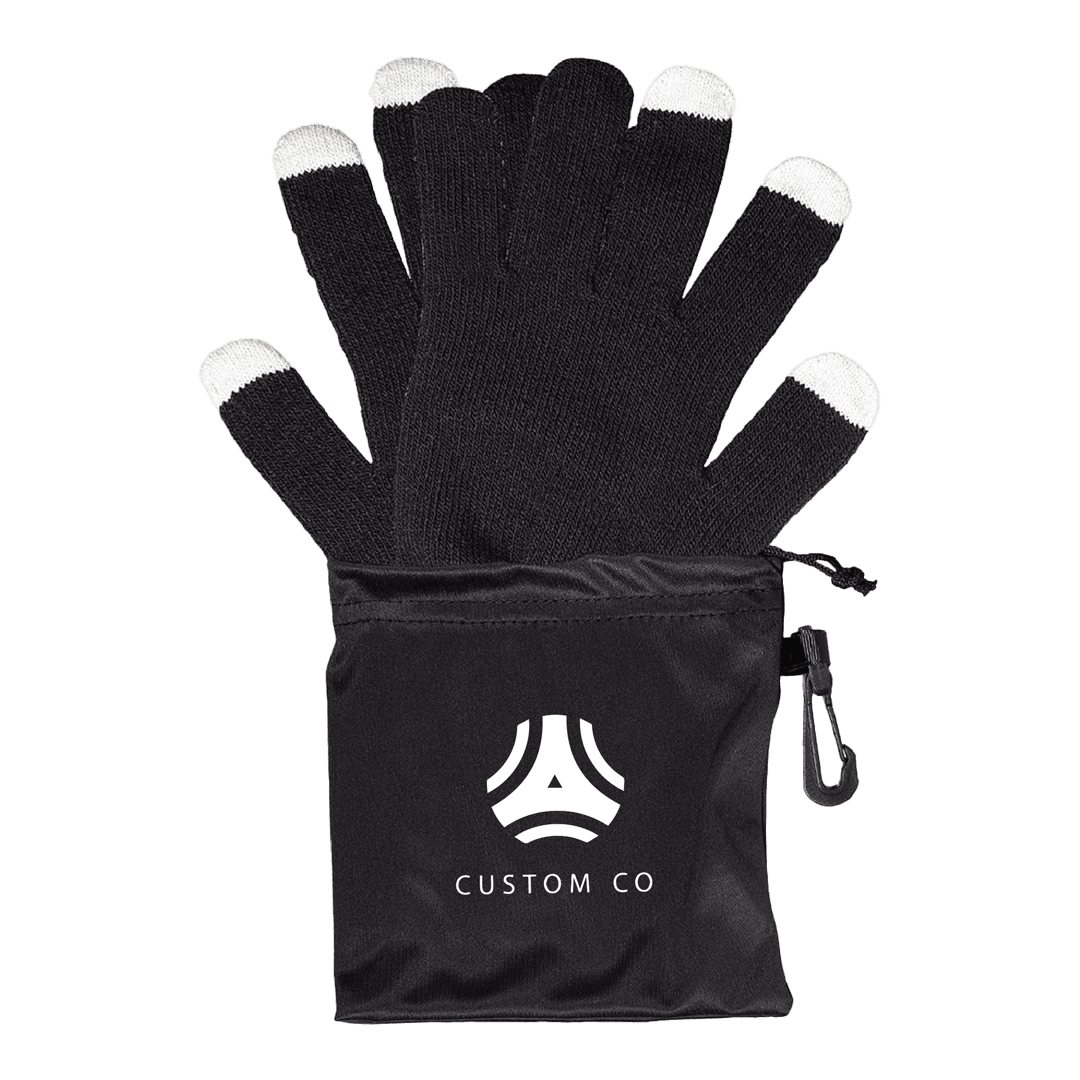 Sherry Acrylic Touchscreen Gloves with Pouch-Unisex - Main product view 1
