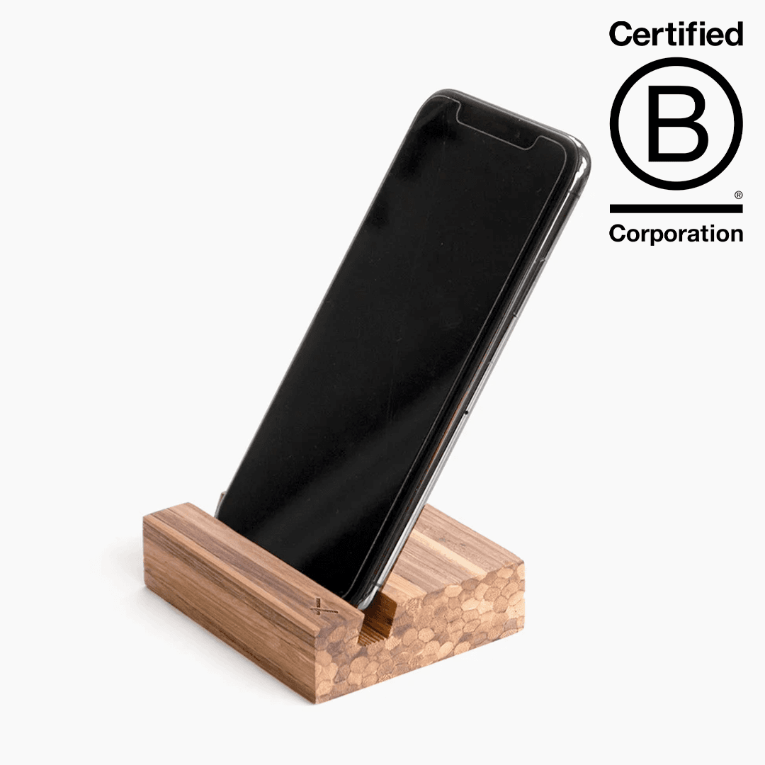 Recycled Chopstick Phone Stand product image 1