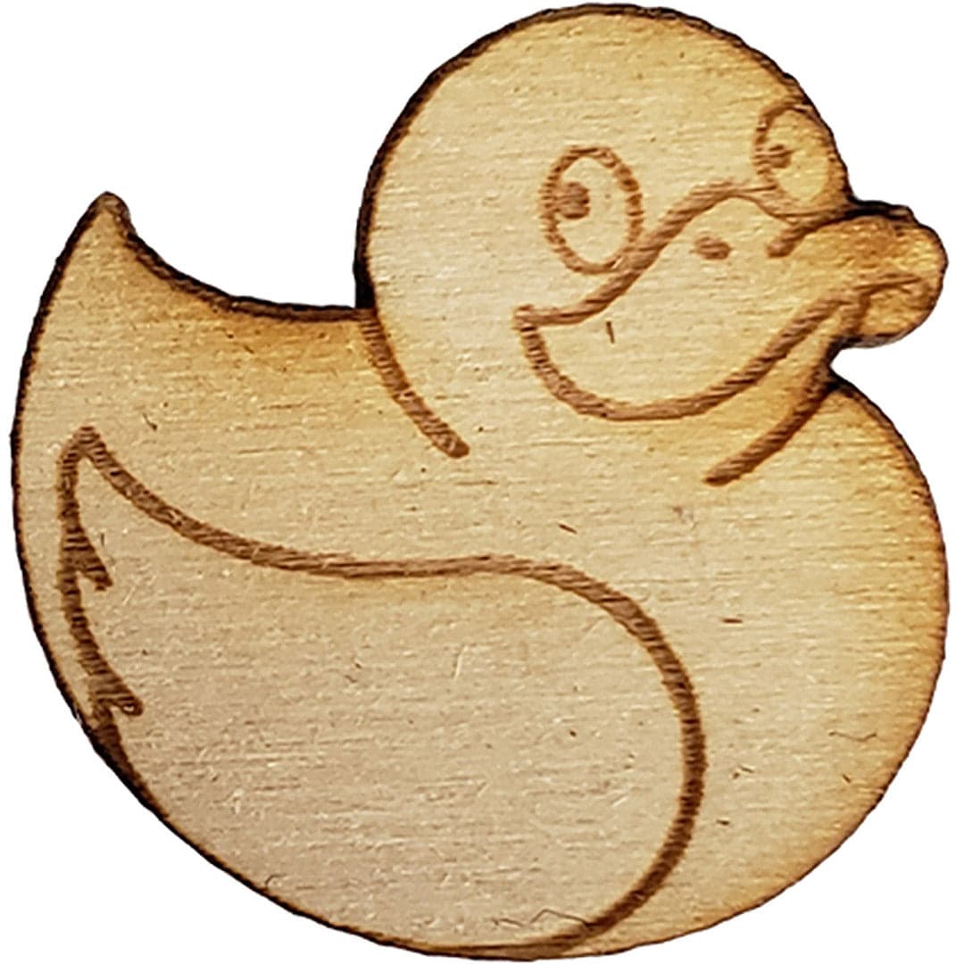 Custom Cut Wooden Lapel Pins 3/4 Inch product image 3