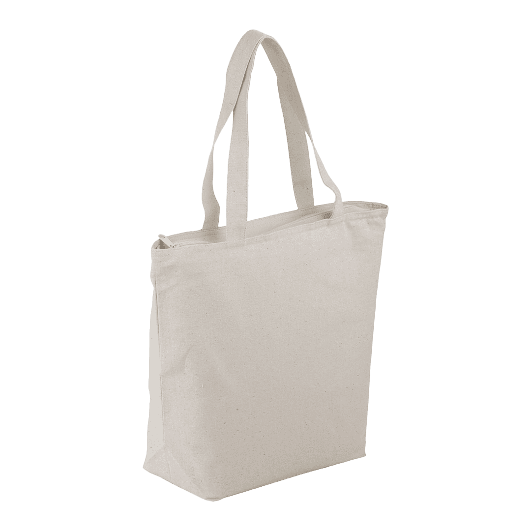 Sauble Cotton Zippered Tote Bag 8 oz product image 1