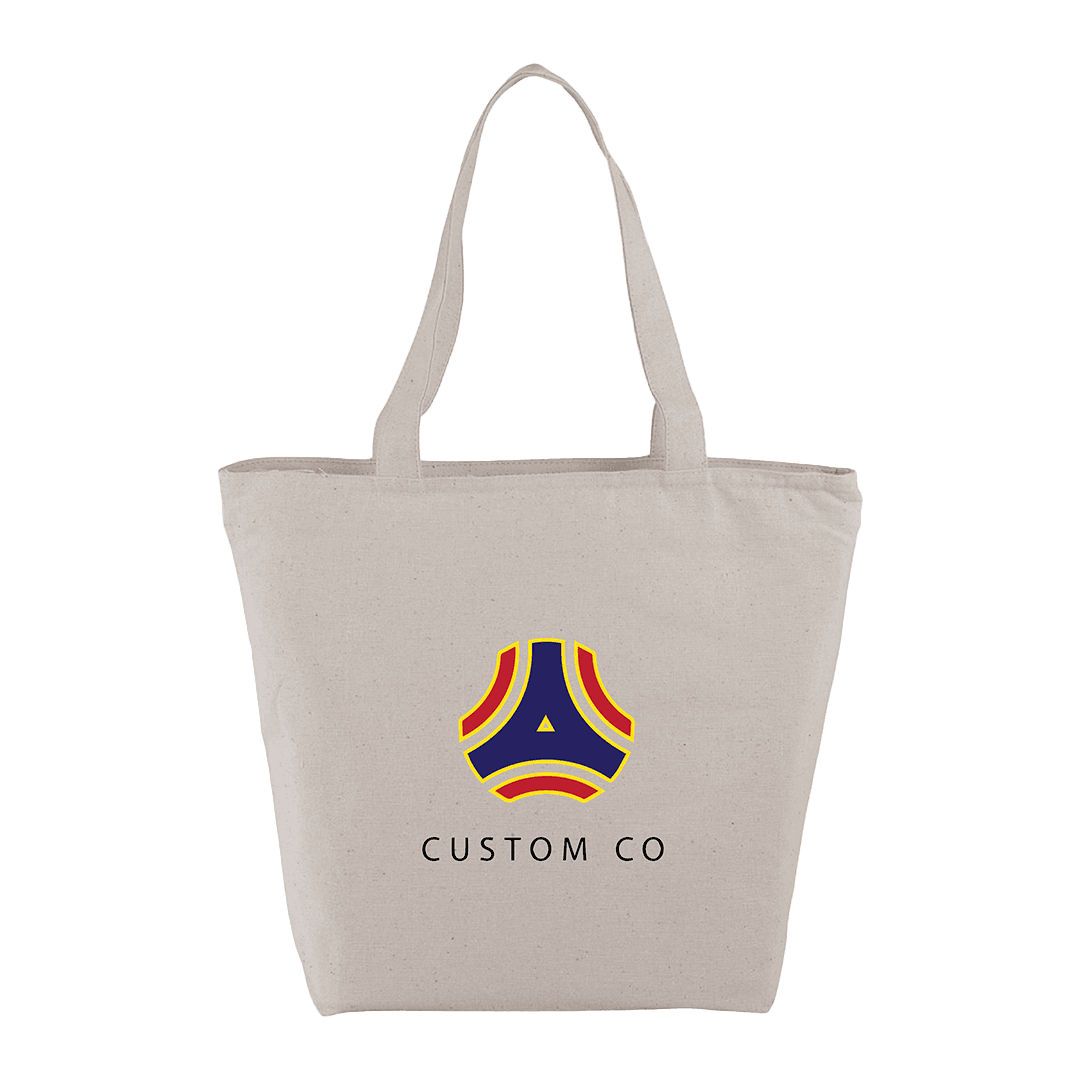 Sauble Cotton Zippered Tote Bag 8 oz product image 7