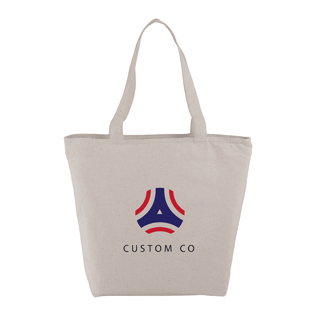 Sauble Cotton Zippered Tote Bag 8 oz product image 6