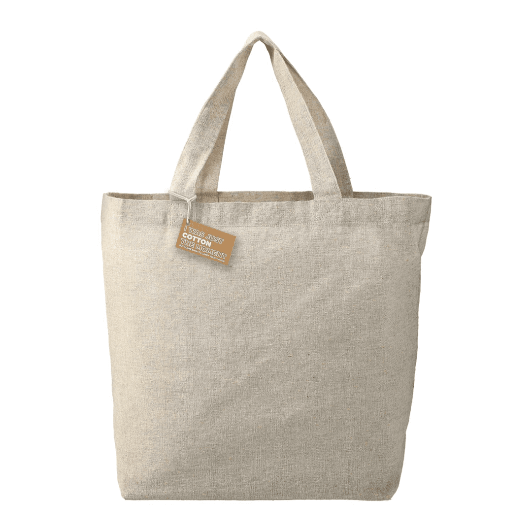 Amelia 5 Oz Recycled Cotton Grocery Tote product image 3