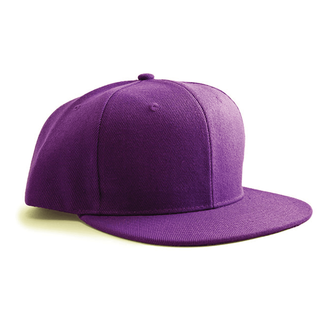 High Profile Flat Brim Cap-Unisex - Main product view 1