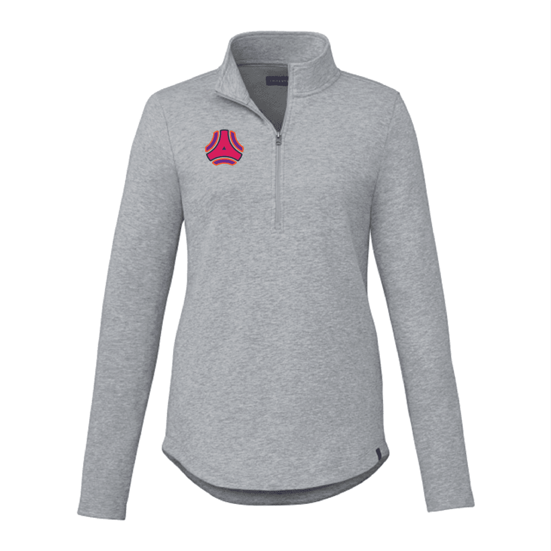 Recycled Poly Eco Knit Sweater 1/4 Zip-Women's product image 5