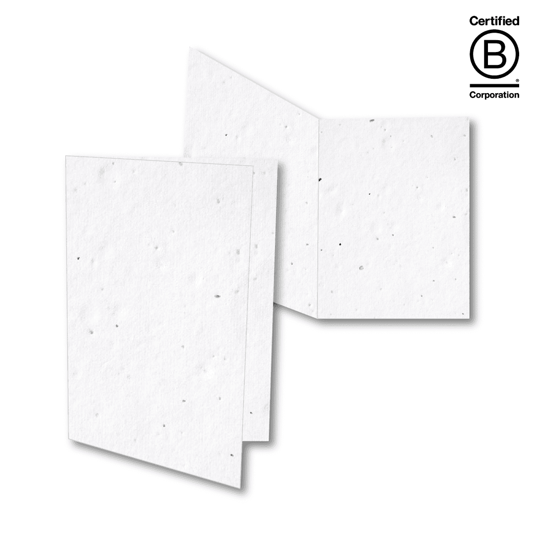 Small Seed Paper Greeting Card 2-Sided product image 3
