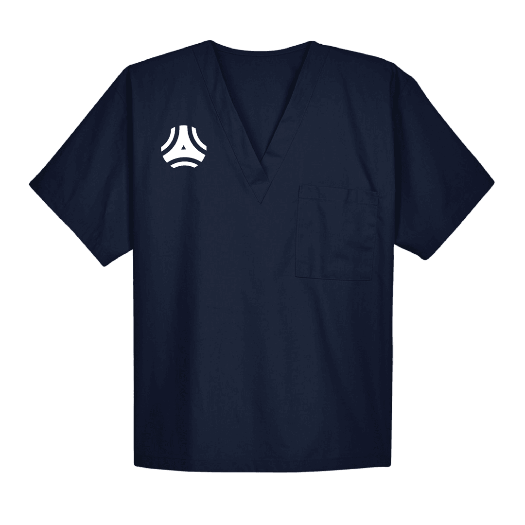 Dorian Adult Cotton Poly 4.9 oz. Scrub Top-Unisex product image 5