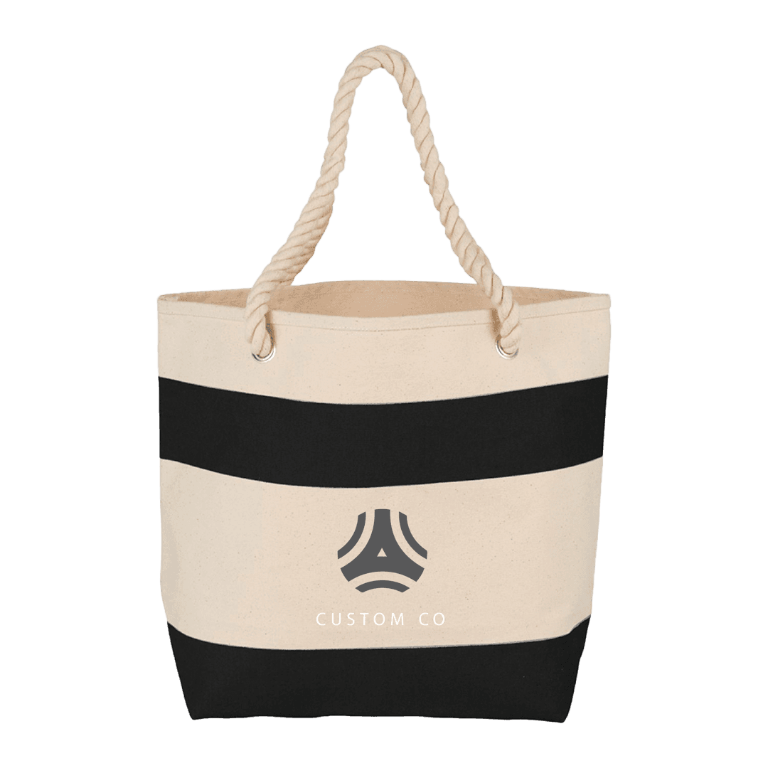 Hanlan Rope Handle 16 Oz. Cotton Canvas Tote Bag product image 2