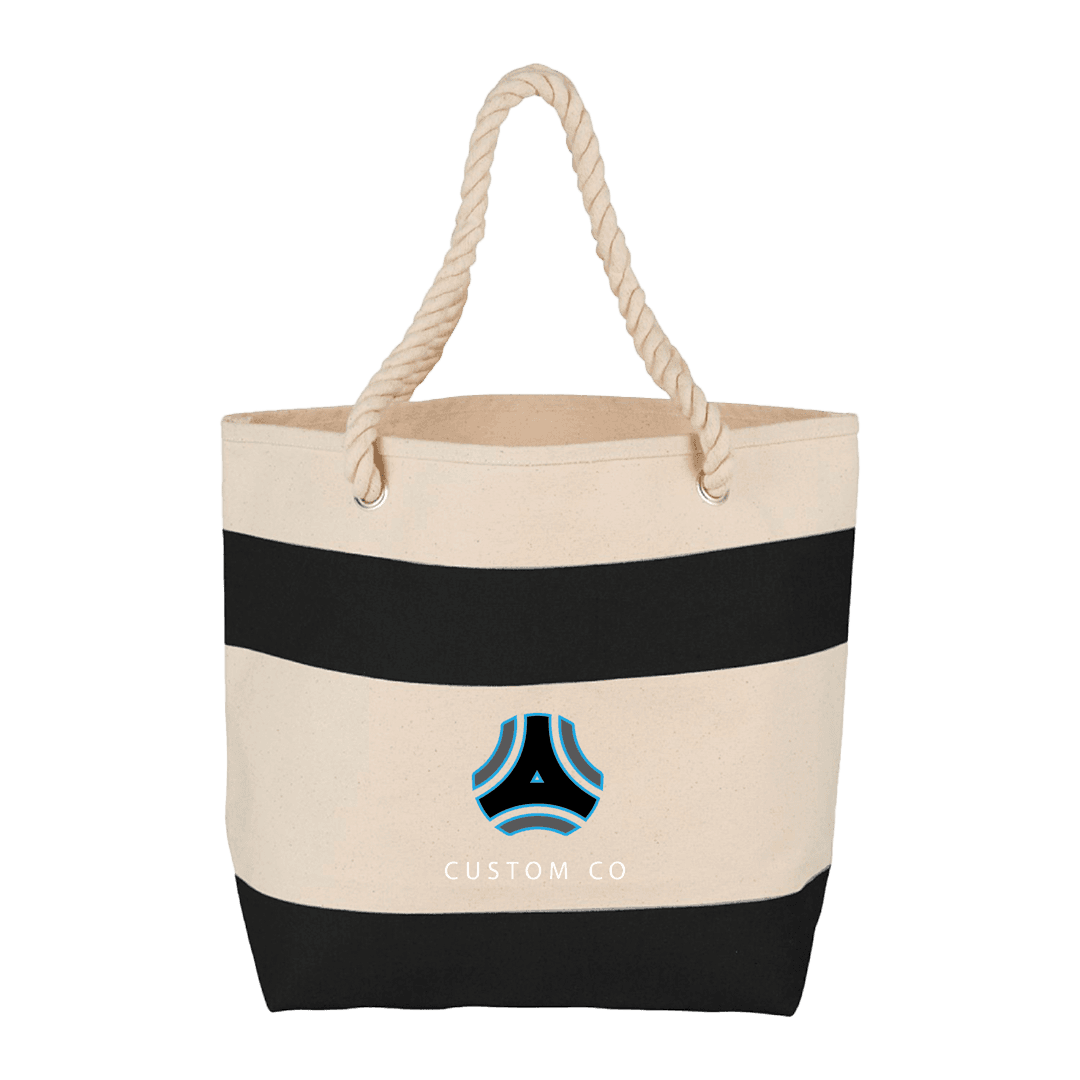 Hanlan Rope Handle 16 Oz. Cotton Canvas Tote Bag product image 4