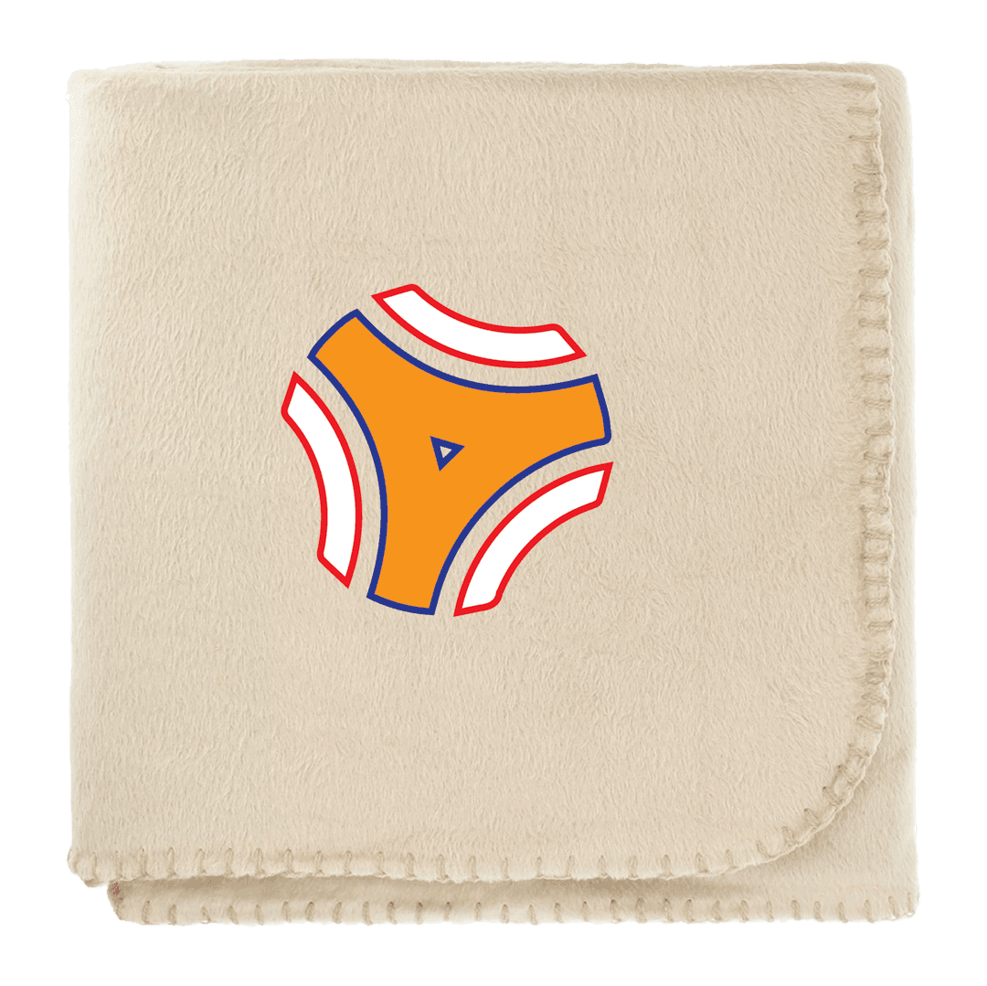 100% Recycled PET Fleece Blanket with Canvas Pouch product image 4