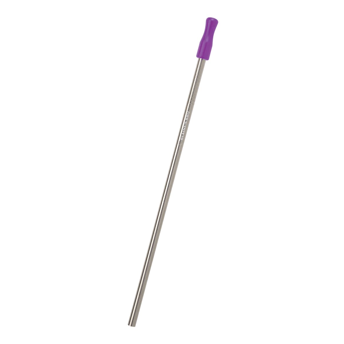2-Pack Reusable Stainless Straw Set with Cotton Pouch product image 2
