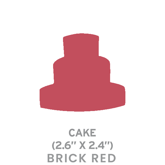 Large Seed Paper Shapes - Cake product image