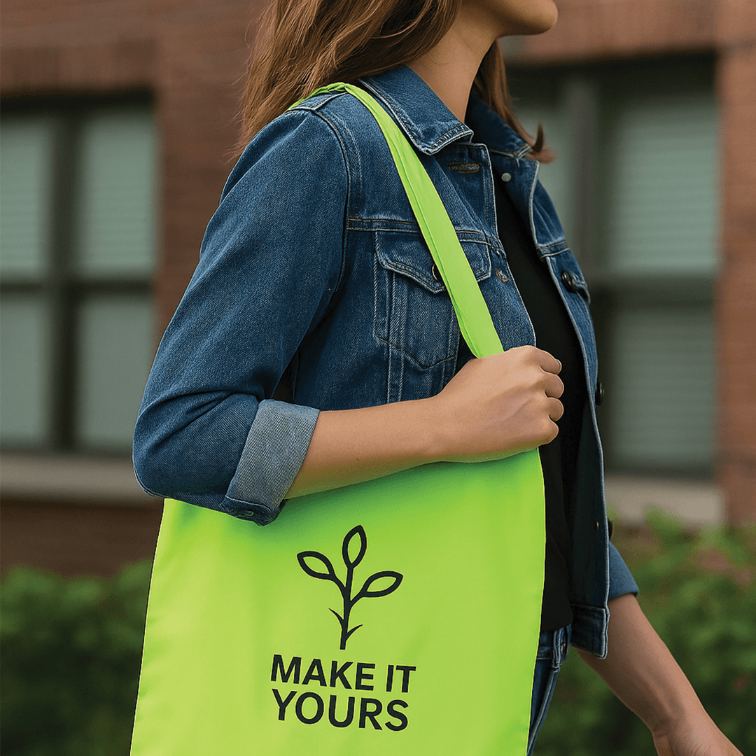 Beam RPET Foldaway Tote Bag - Main product view 1