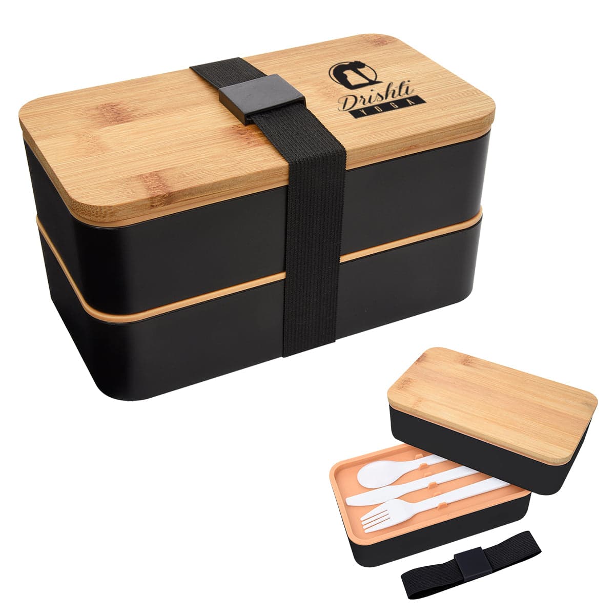 Essex Bamboo Lid Bento Lunch Set - Main product view 1