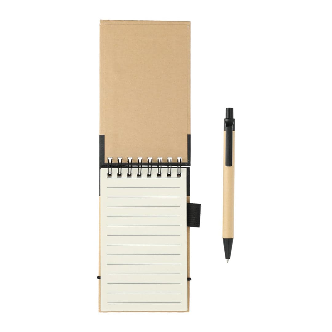 Recycled Twist-Top Jotter With Ink Pen 5 x 4 Inch product image 4