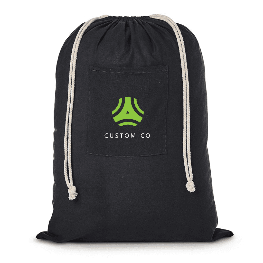 Soft Cotton Drawstring Laundry Bag product image 2