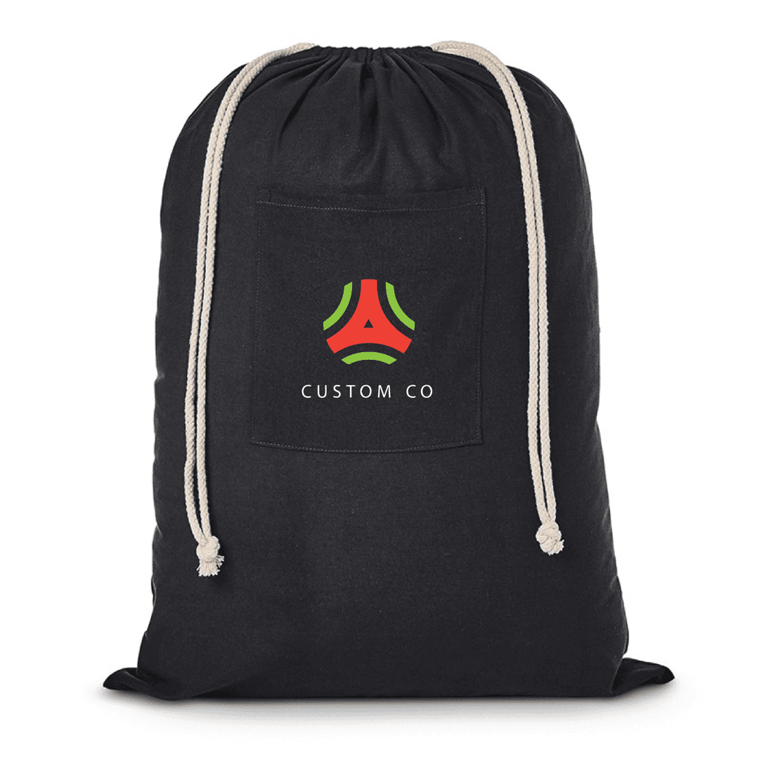 Soft Cotton Drawstring Laundry Bag product image 3