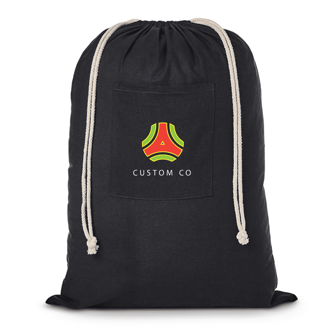 Soft Cotton Drawstring Laundry Bag product image 4